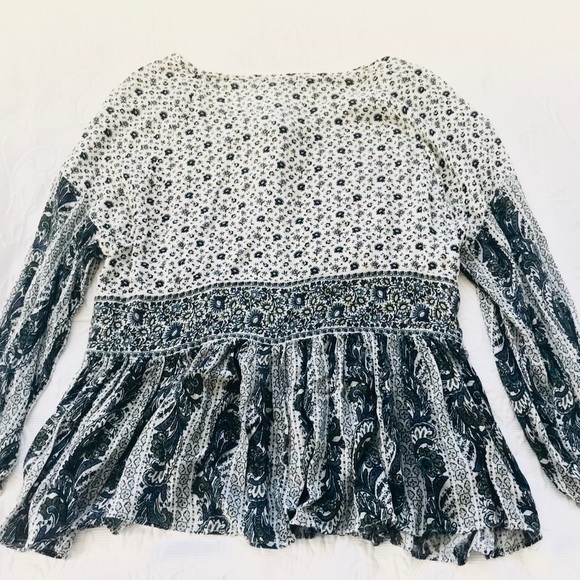 NWOT American Eagle Long Sleeve Boho Blouse - Picture 5 of 5